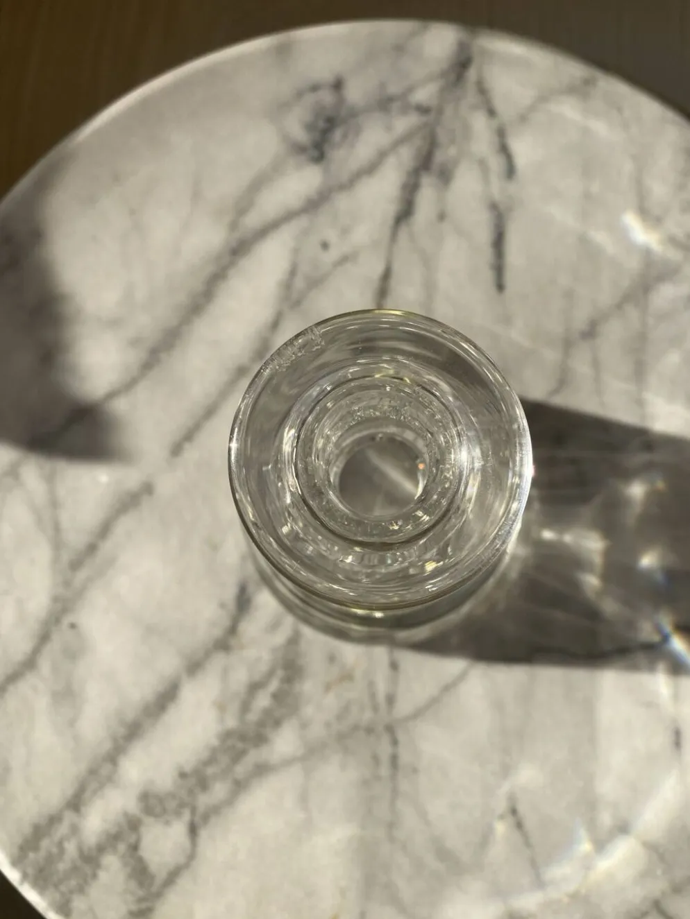 Carafe en cristal signée saint louis modèle Camargue