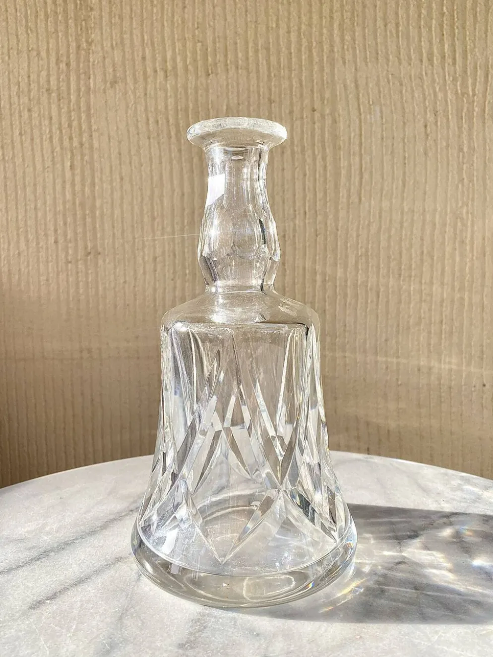 Carafe en cristal signée saint louis modèle Camargue