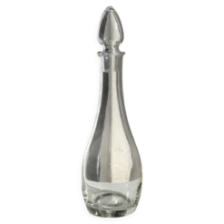 Carafe en verre avec bouchon D11 H35,5