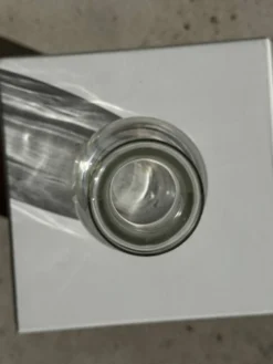 Carafe en verre avec bouchon D11 H35,5