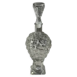 Carafe en verre moulé en forme de raisin H29 D10