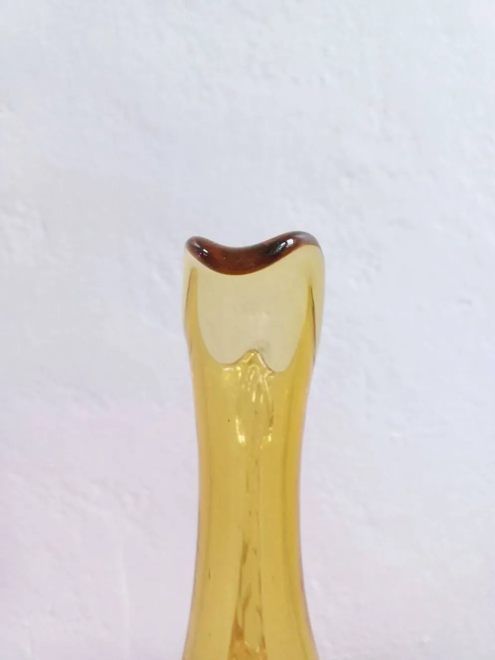 Carafe en verre vénézuélien italien fabriqué à la main