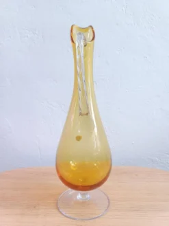 Carafe en verre vénézuélien italien fabriqué à la main