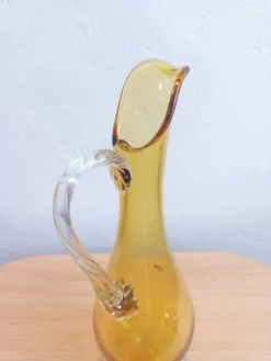 Carafe en verre vénézuélien italien fabriqué à la main