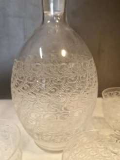Carafe et verres Baccarat
