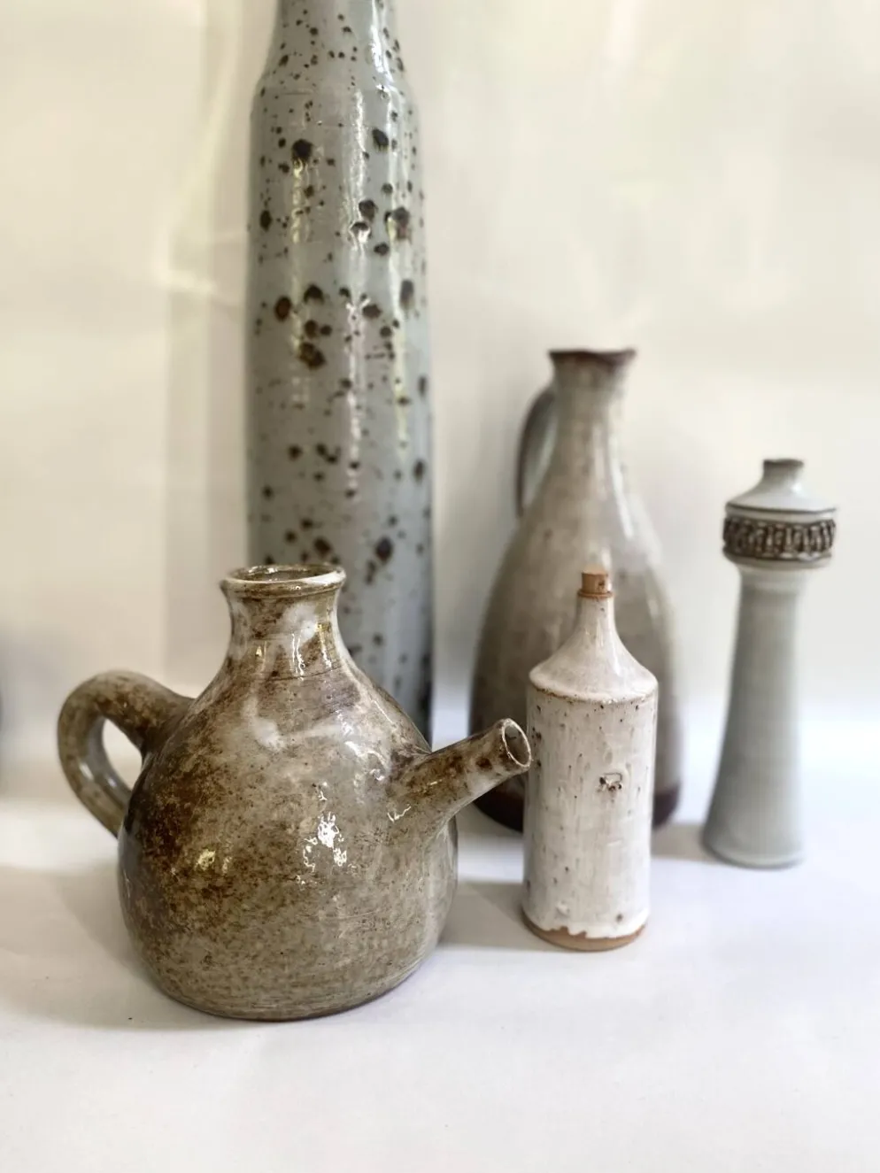 Carafe grès eu Puisaye années 60