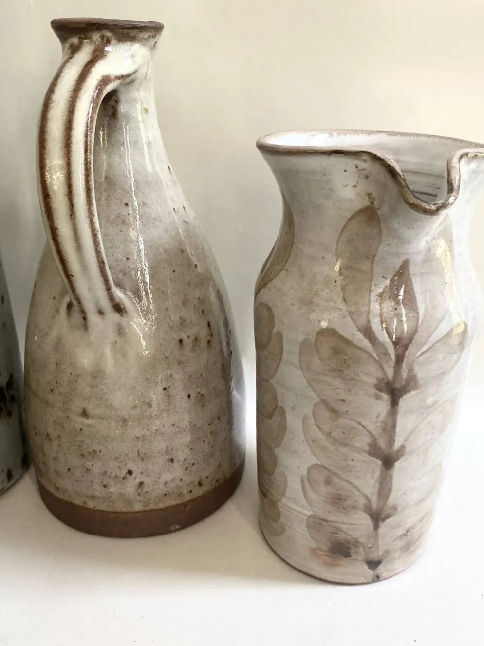 Carafe grès eu Puisaye années 60