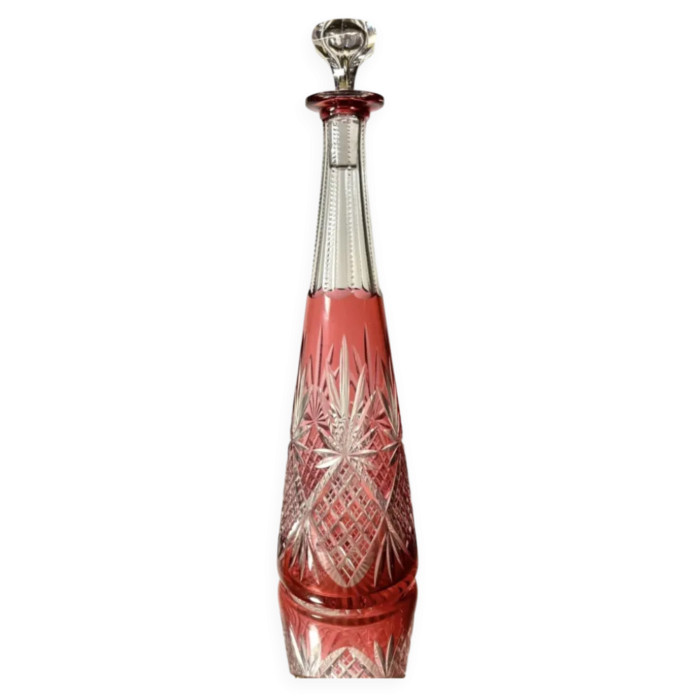 Carafe Saint Louis en surimpression avant 1936