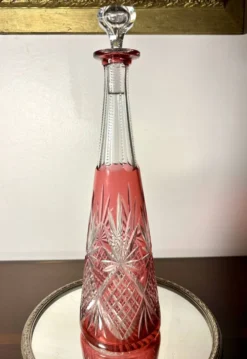Carafe Saint Louis en surimpression avant 1936