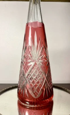 Carafe Saint Louis en surimpression avant 1936