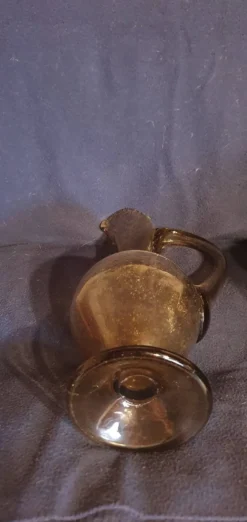 Carafe verre soufflé de biot
