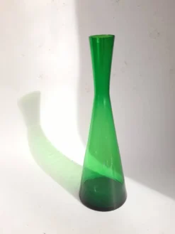 Carafe verte Winston de Per Lütken pour Holmegaard
