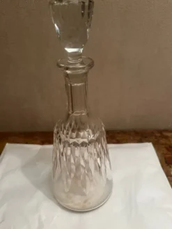 Carafe à Vin Cristal Baccarat Modèle Carcassonne estampillée