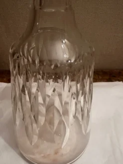 Carafe à Vin Cristal Baccarat Modèle Carcassonne estampillée