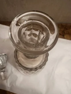 Carafe à Vin Cristal Baccarat Modèle Carcassonne estampillée