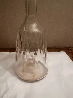 Carafe à Vin Cristal Baccarat Modèle Carcassonne estampillée