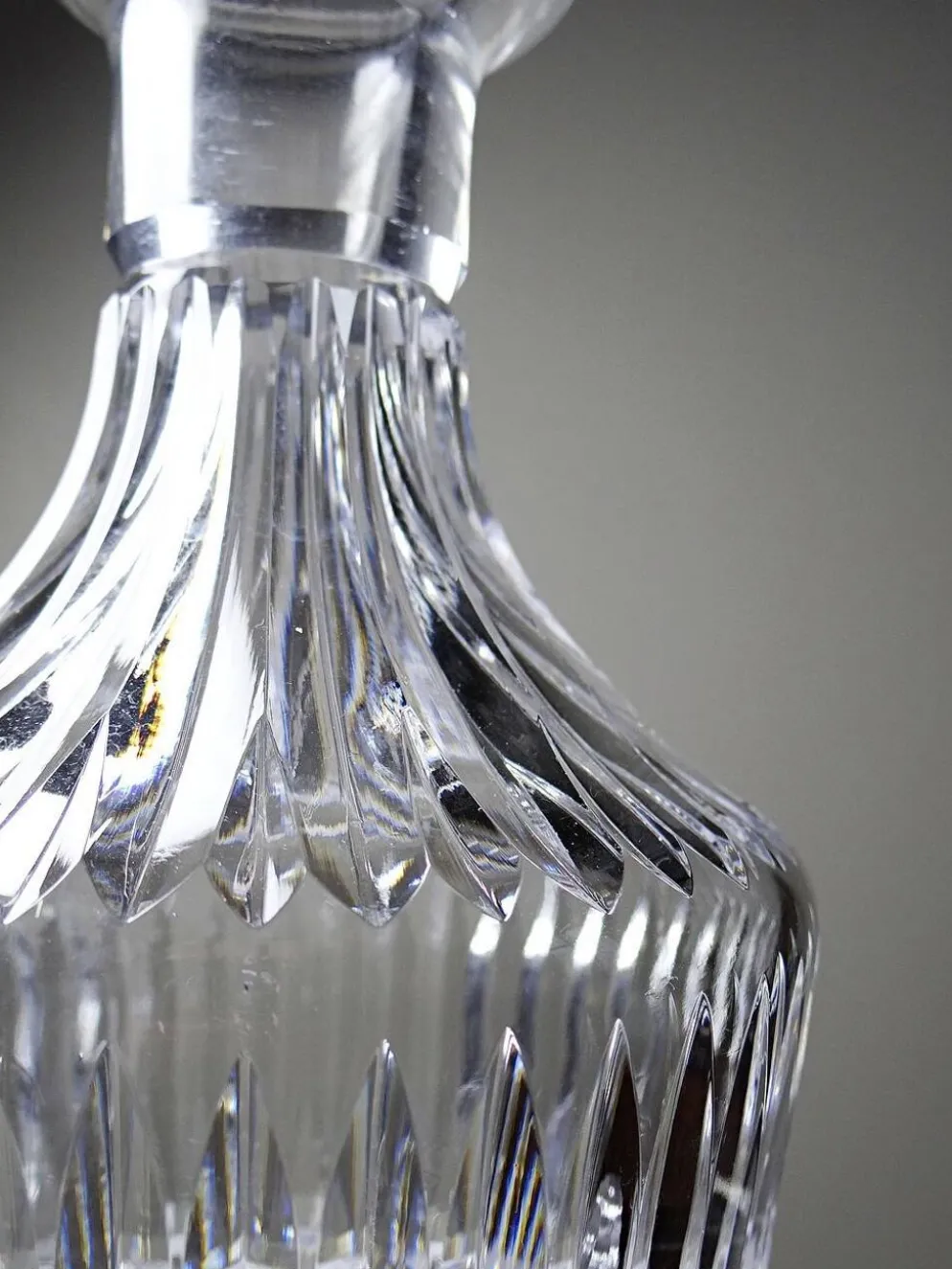 Carafe vintage Waterford Crystal Maeve/Tramore en cristal taillé, Irlande