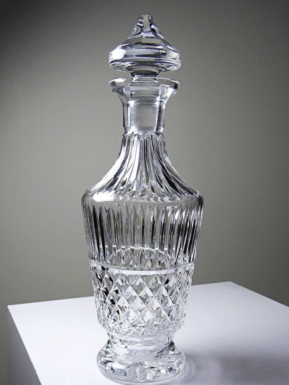 Carafe vintage Waterford Crystal Maeve/Tramore en cristal taillé, Irlande