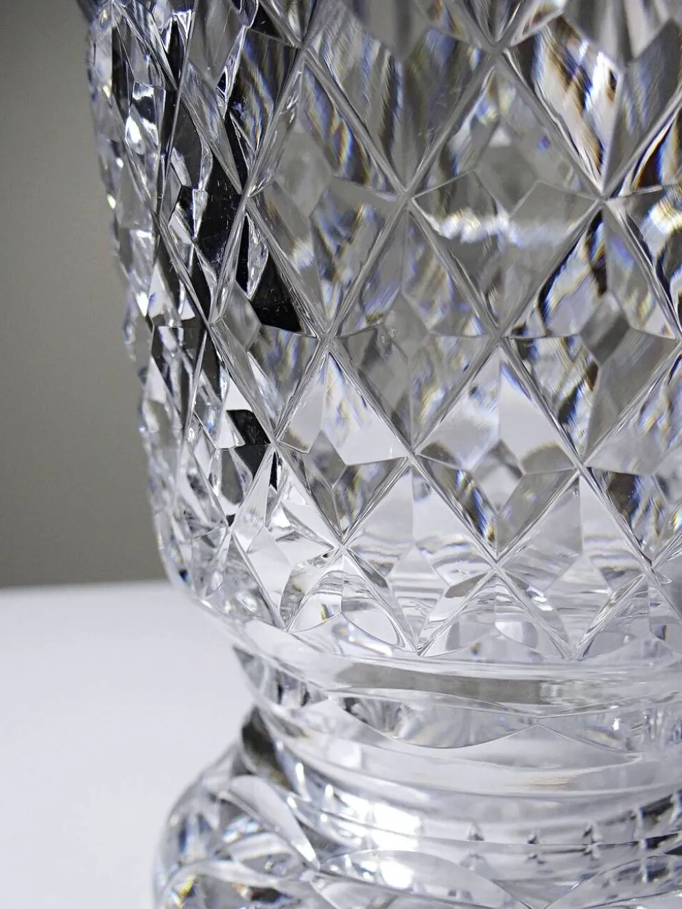 Carafe vintage Waterford Crystal Maeve/Tramore en cristal taillé, Irlande