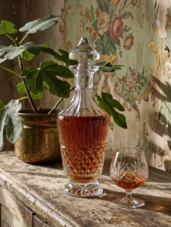 Carafe vintage Waterford Crystal Maeve/Tramore en cristal taillé, Irlande