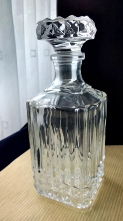 Carafe à whisky en cristal d'Arques Modèle Villandry
