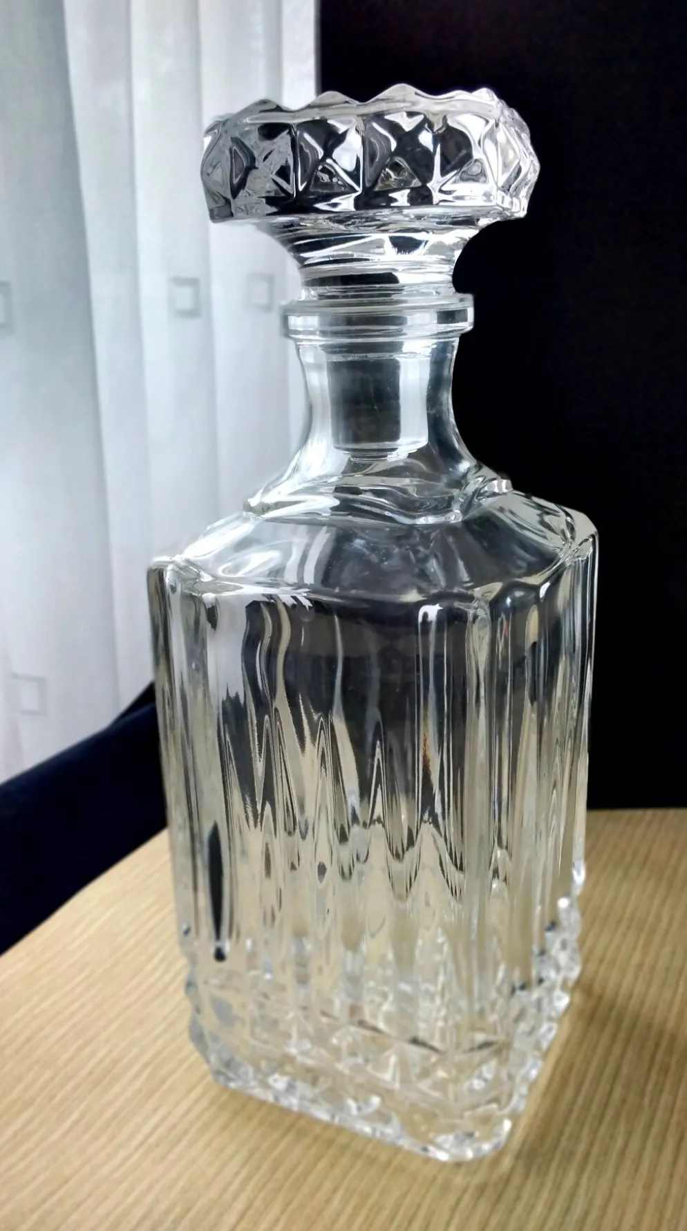Carafe à whisky en cristal d'Arques Modèle Villandry