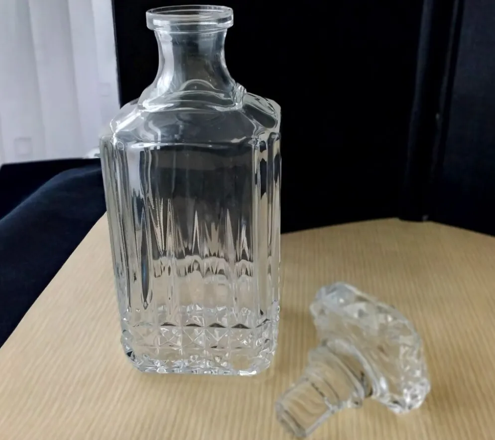 Carafe à whisky en cristal d'Arques Modèle Villandry
