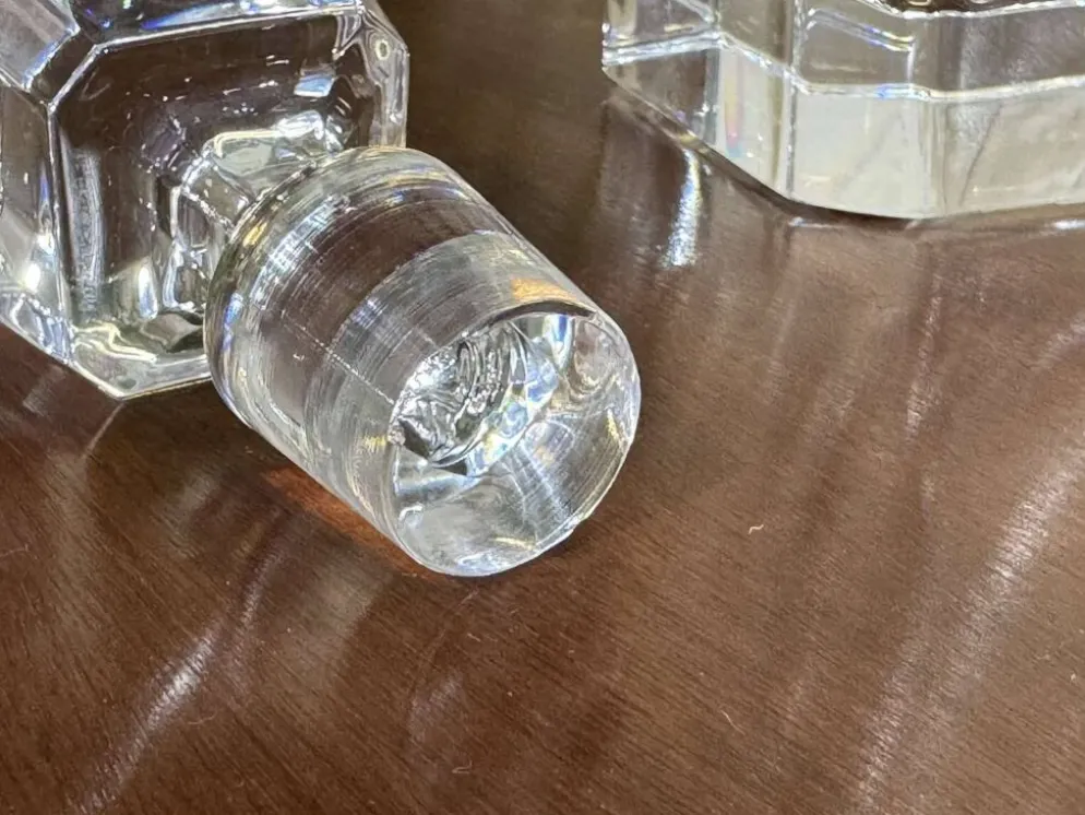 Carafe à whisky en cristal de Sèvres