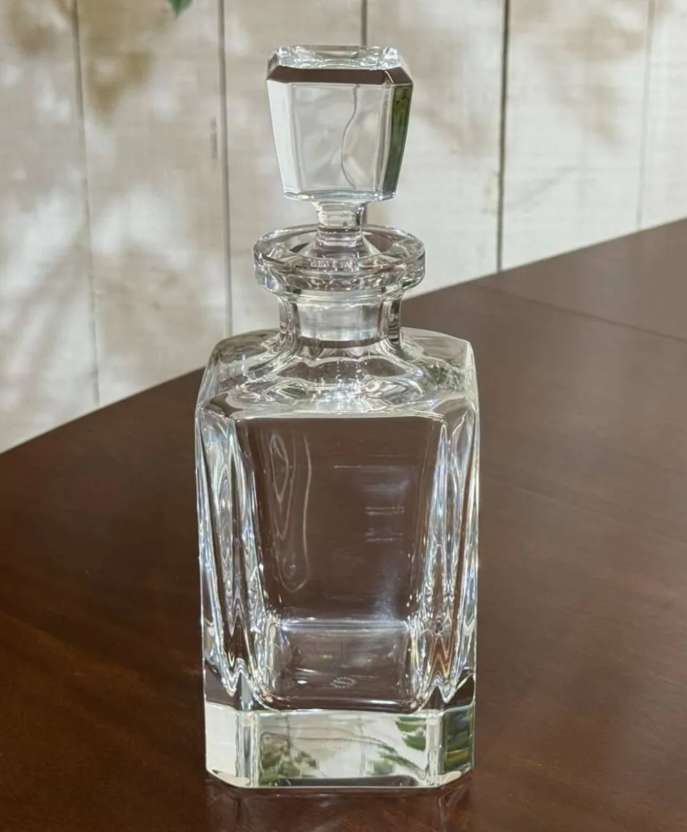 Carafe à whisky en cristal de Sèvres