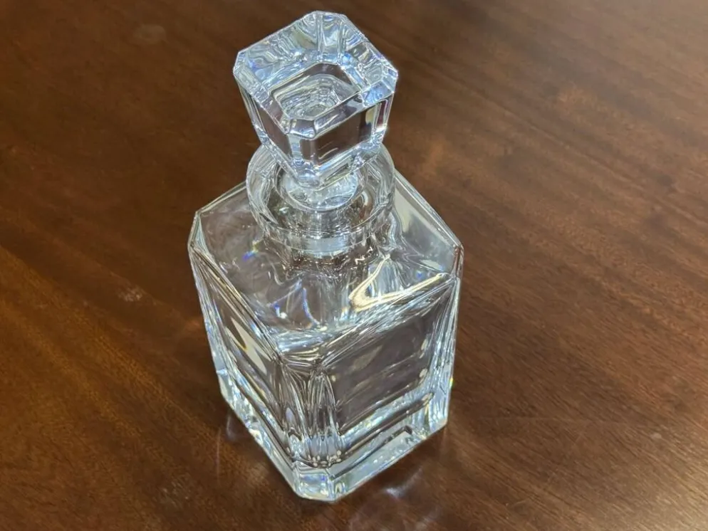 Carafe à whisky en cristal de Sèvres