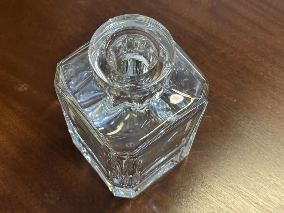 Carafe à whisky en cristal de Sèvres