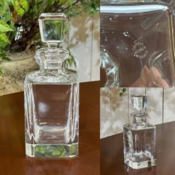 Carafe à whisky en cristal de Sèvres