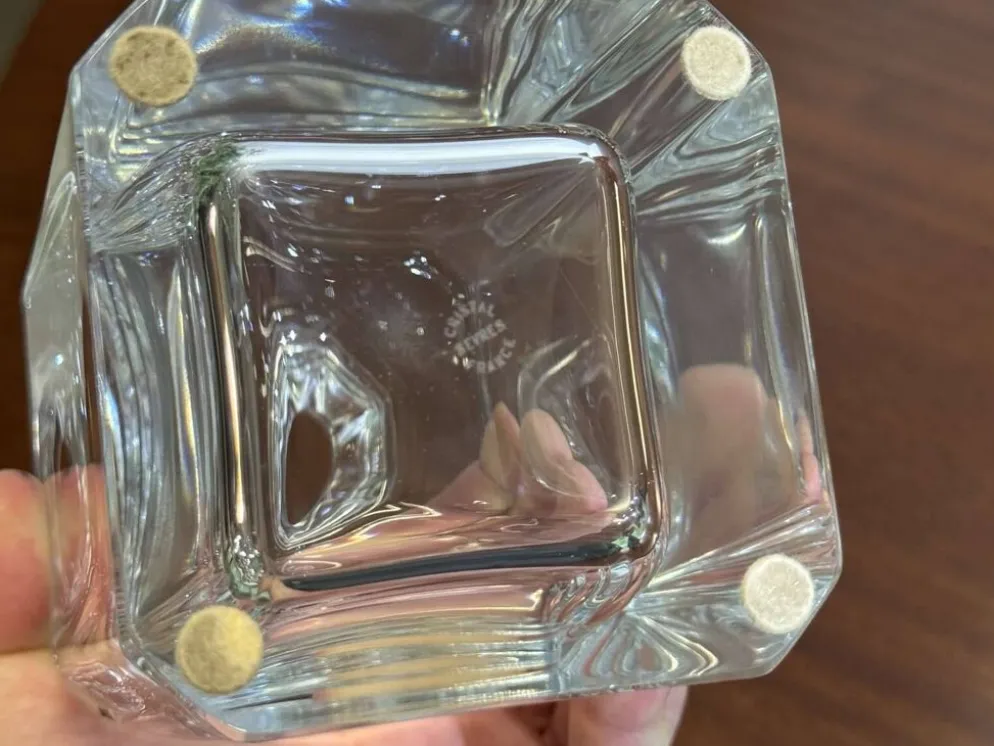 Carafe à whisky en cristal de Sèvres