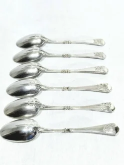 Cardeilhac - 6 cuillères à café en argent massif