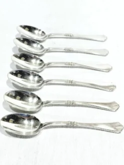 Cardeilhac - 6 cuillères à café en argent massif