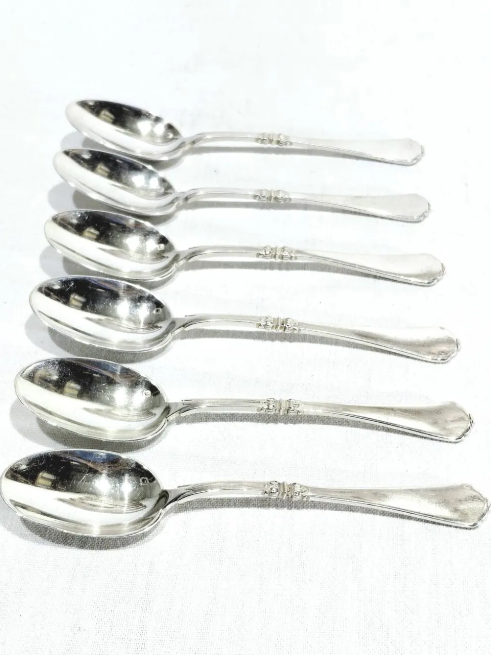 Cardeilhac - 6 cuillères à café en argent massif