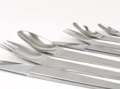 Carl Auböck 2060 Couverts, 42 pcs., Complet Pour 6 Personnes, Amboss Autriche, 1950