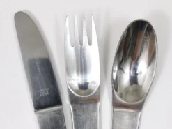 Carl Auböck 2060 Couverts, 42 pcs., Complet Pour 6 Personnes, Amboss Autriche, 1950