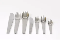Carl Auböck 2060 Couverts, 42 pcs., Complet Pour 6 Personnes, Amboss Autriche, 1950