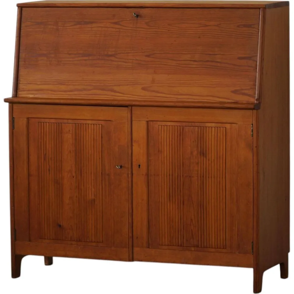 Carl Malmsten, armoire "Visingsö" en pin, Svensk Fur, moderne suédois, années 1950