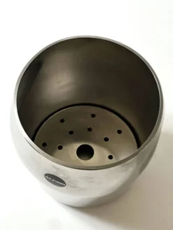 Carlo Mazzeri & Luigi Massoni pour Alessi, seau a galcon / vin design 1950