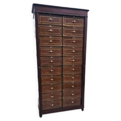 Cartonnier De Notaire A 20 Tiroirs Ouvrants Par Clapets