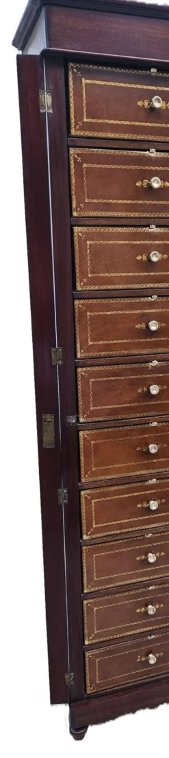 Cartonnier De Notaire A 20 Tiroirs Ouvrants Par Clapets