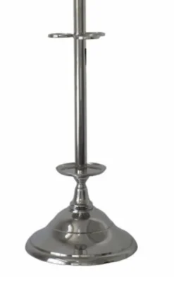 Casa Padrino porte manteau baroque argent H. 180 cm