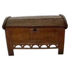 Cassettiera antica in faggio, XIX secolo