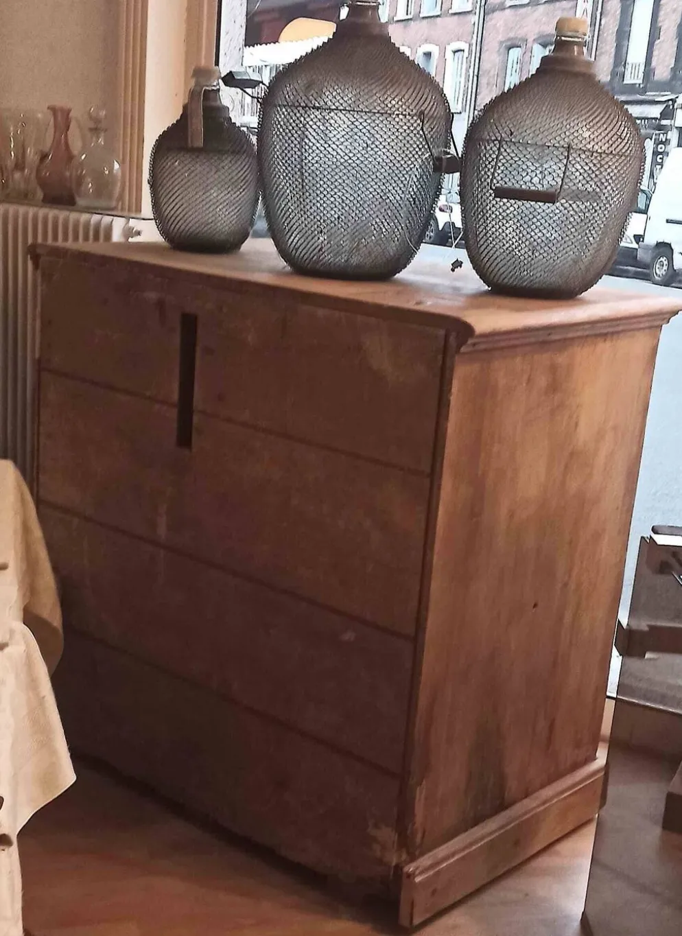 Cave à vins glacière fin 19e début 20e