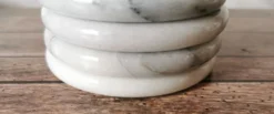 Cendrier et sous verres marbre