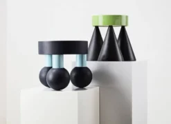Centre de table / bol en céramique 'Tarzan' par Ettore Sottsass pour Cor Unum 1999