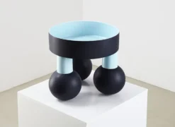 Centre de table / bol en céramique 'Tarzan' par Ettore Sottsass pour Cor Unum 1999