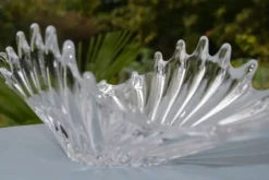 Centre de table, coupe en cristal